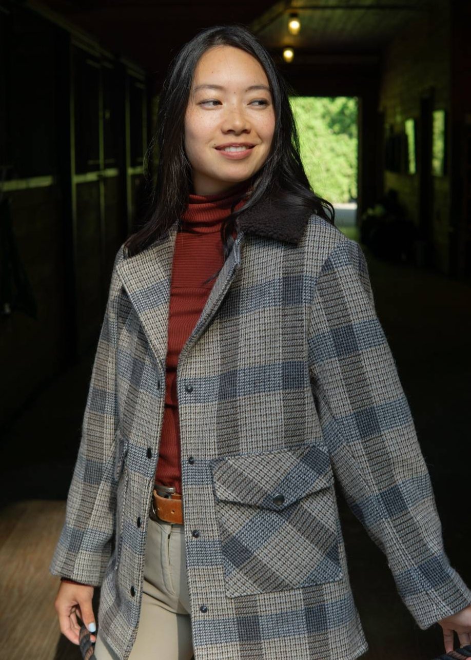 Hackney | Plaid Wool Chore Coat