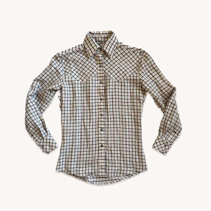 Milton Menasco | Colt Check Western Shirt